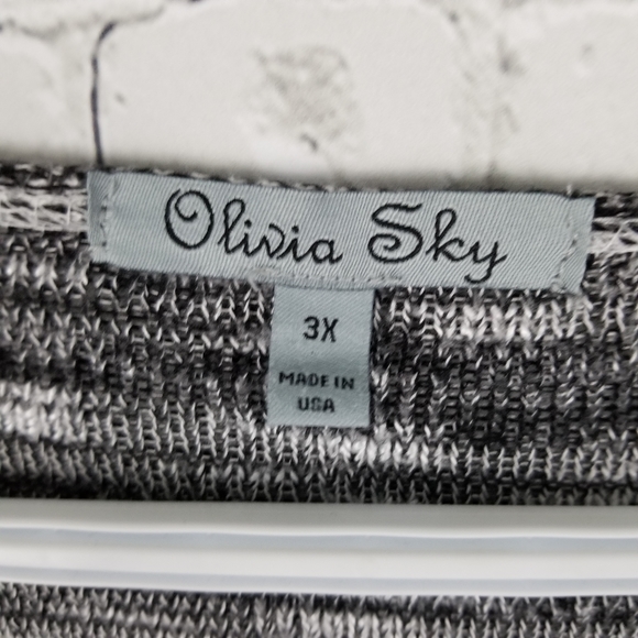 OLIVIA SKY | lace trimmed open cardigan - Picture 3 of 5